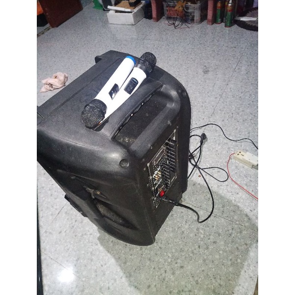 Loa kéo 4tất còn 2 mic