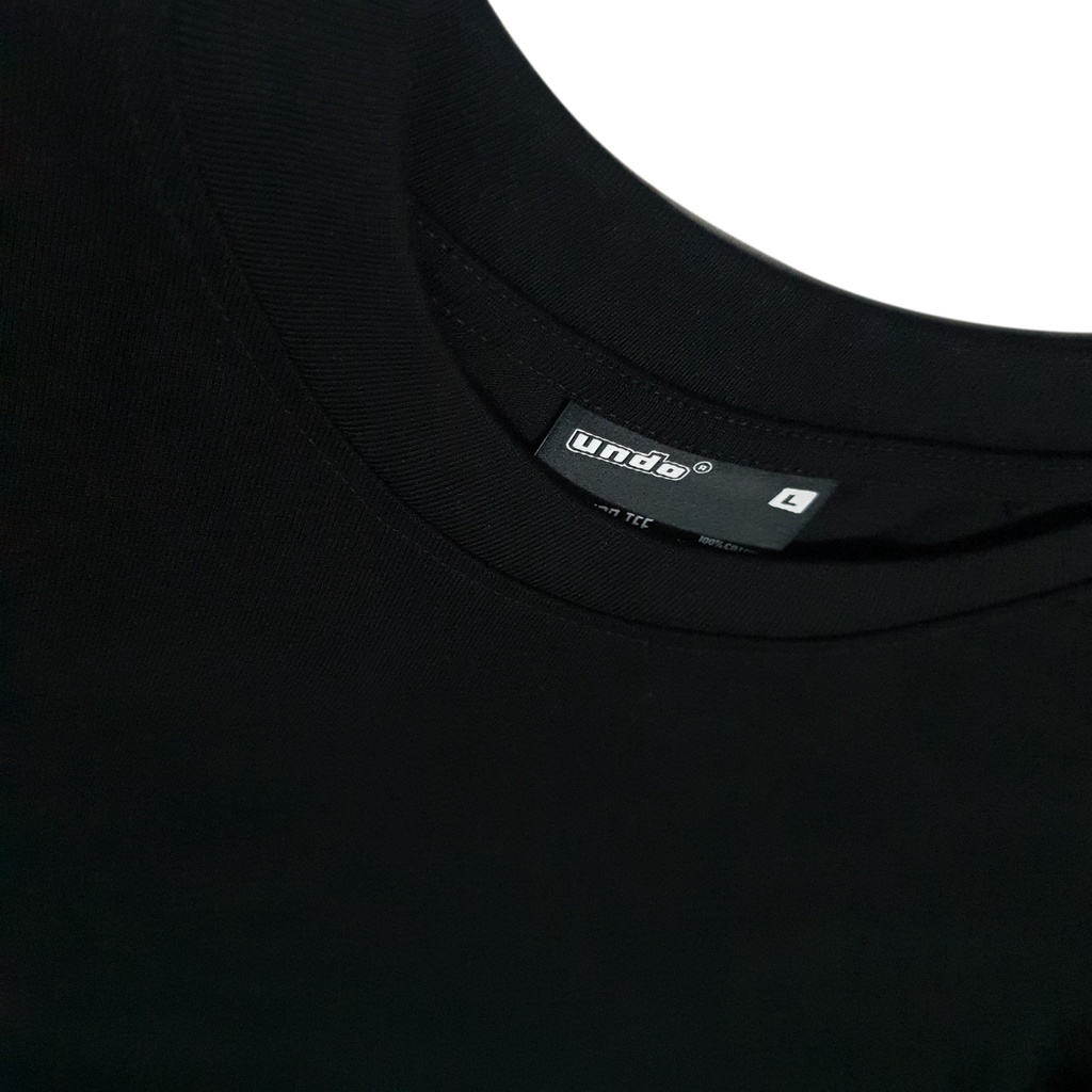 Áo Thun Unisex Undo Data Màu Đen 100% Premium Cotton - Local Brand Chính Hãng