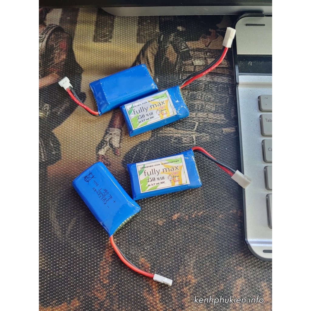 Pin  1s 350mah 25c giành cho máy bay đk từ xa