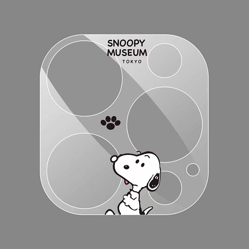 Kính Cường Lực Bảo Vệ Camera In Hình Hoạt Hình Đáng Yêu HD Cho iPhone 14 13 12 11 Pro Max Plus Sự Bảo Vệ