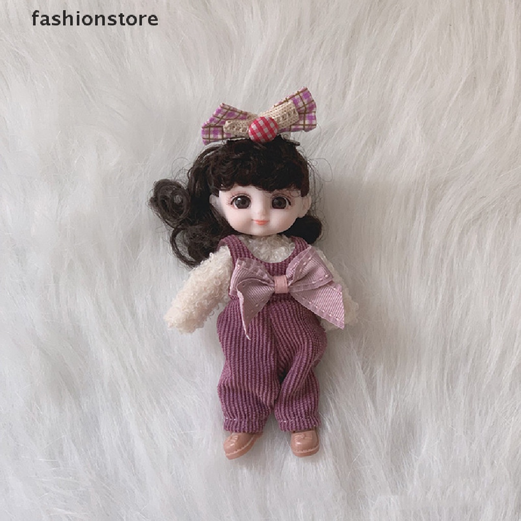 Bộ Quần Áo Thời Trang Cho Búp Bê 16Cm Tỉ Lệ 1 / 8