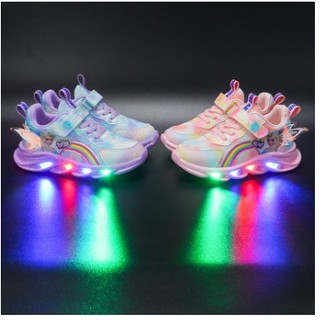 Giày thể thao cho bé đế êm có đèn led phát sáng