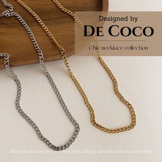 Dây chuyền nữ DECOCO ACC The Chain DECOCO ACC ACCESSORIES DECOCO ACC ACCESSORIES