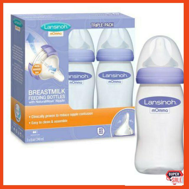 Bình sữa 𝐋𝐀𝐍𝐒𝐈𝐍𝐎𝐇 𝐌𝐎𝐌𝐌𝐀 160ml/240ml