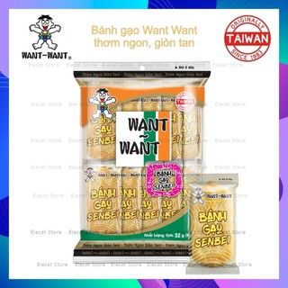 Bánh gạo want want 52g