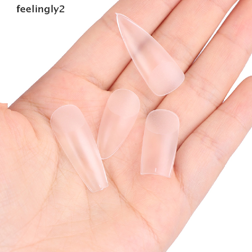 Bộ 100 Móng Tay Giả Phủ Toàn Diện Và Không Để Lại Dấu Vết