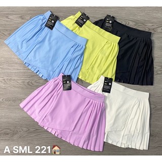 Chân Váy Tennis Thể Thao 2 Lớp VXL02 Xếp Ly Có Túi Màu Pastel Cực Xinh