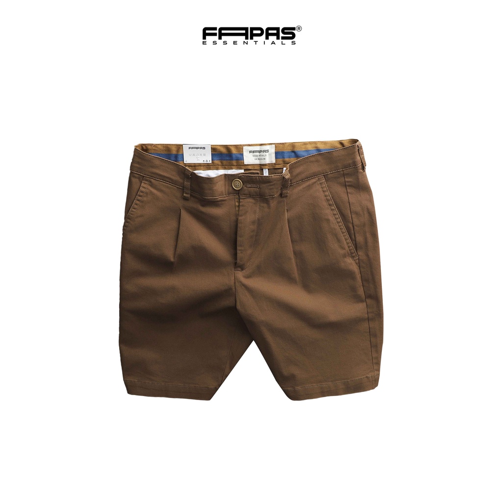 Quần Shorts Nam Ralph Thiết Kế Trơn Basic Với Nhiều Màu Linh Hoạt Dễ Phối Đồ Chất Vải Kaki Dày Dặn Form Slimfit - FAPAS