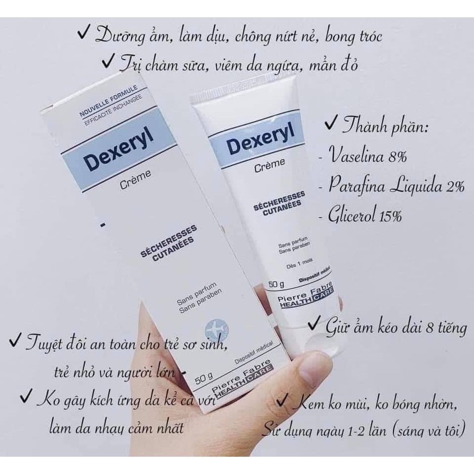 Kem dưỡng da Dexeryl tuýp 50g
