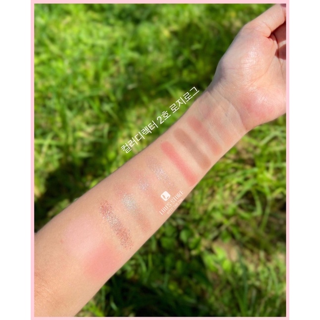 Bảng Màu Mắt, Má Hồng Too Cool Tone 02 Rosy Log