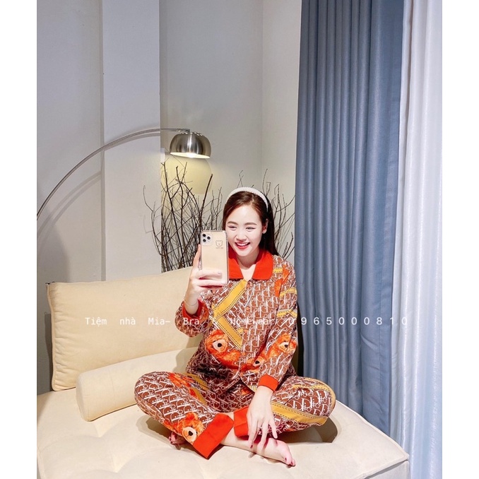 Tiệm nhà Mia - Pyjama tay dài vằn đen