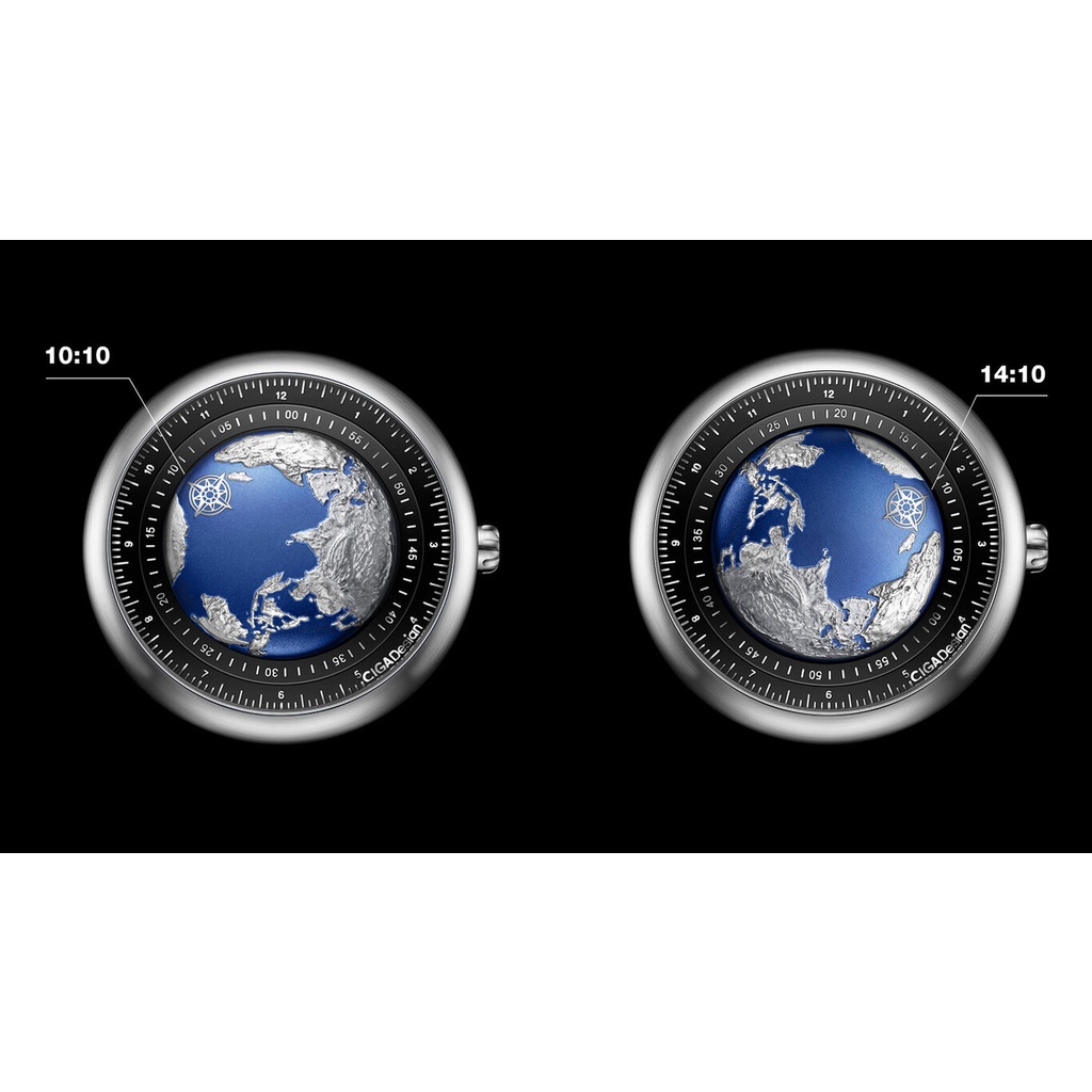 Đồng hồ cơ Nam Xiaomi Ciga Design U Series - Blue Planet - Titanium - Bản quốc tế - Bảo hành 12 tháng