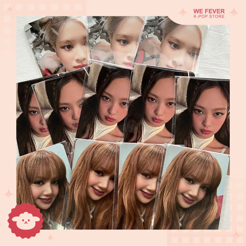 Lẻ thẻ bo góc của bộ "PINK VENOM” MD | BLACKPINK | Không đổi trả nếu nhạy cảm, chỉ ai may mắn trúng mới có