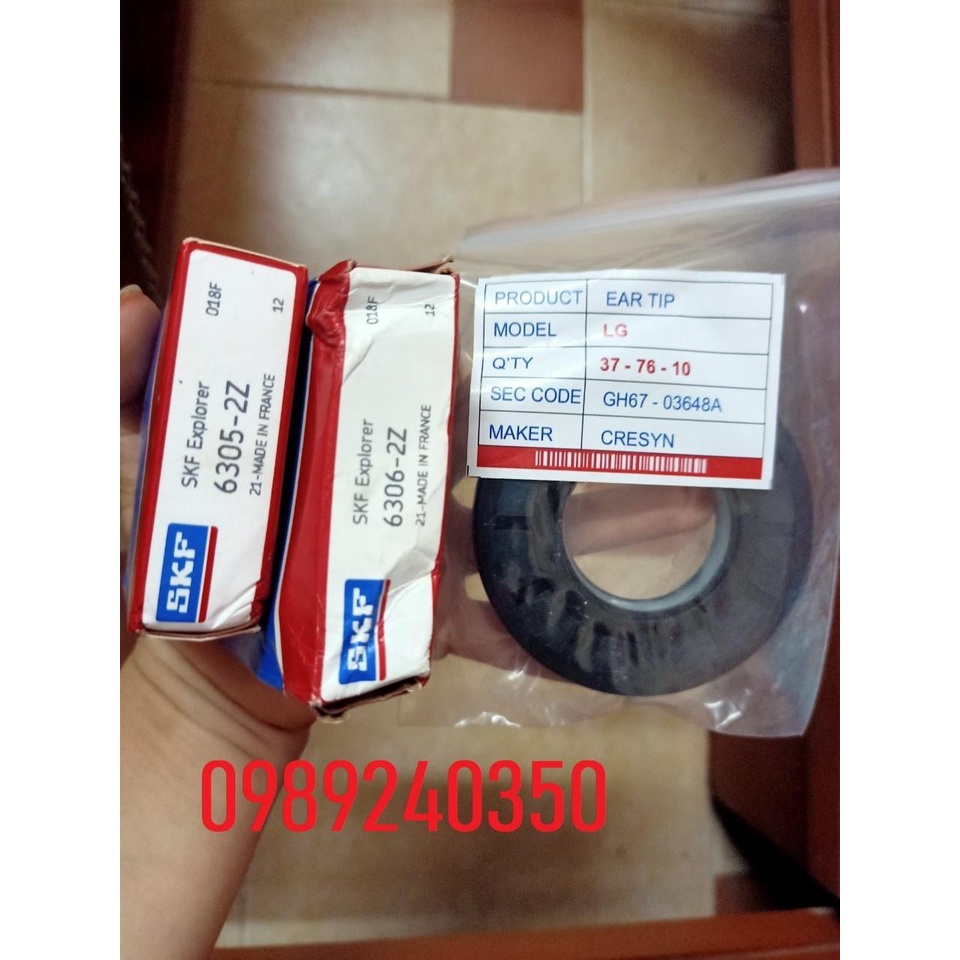 Bộ bi phớt máy giặt LG 8kg, 8,5kg, 9kg, 9,5kg, 10kg cửa ngang hàng hãng