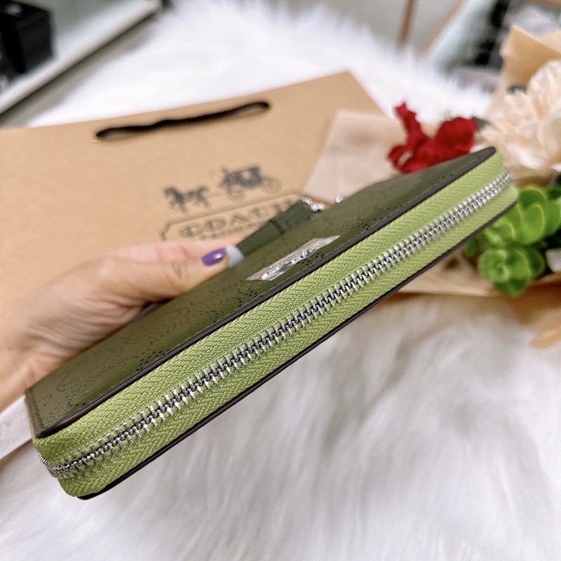 📛RẺ VÔ ĐỊCH📛VÍ COAH LONG ZIP DÀI NỮ