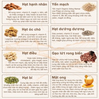 hạt granola, ngũ cốc ăn kiêng