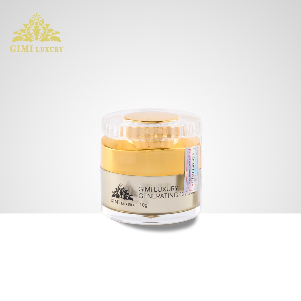 (MINISIZE) Kem dưỡng trắng GIMI LUXURY Generating Cream Hỗ Trợ Giảm Nám, Trẻ Hóa Làn Da Ban Đêm 10g