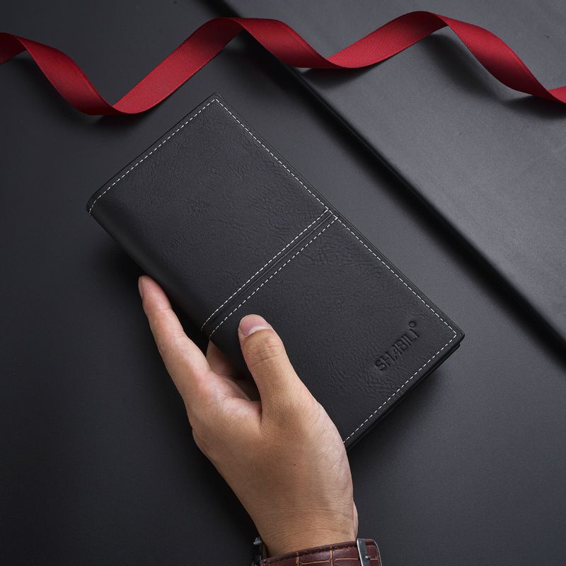 Ví Da Mỏng Dáng Dài Đa Năng Thời Trang Trẻ Trung Cho Nam