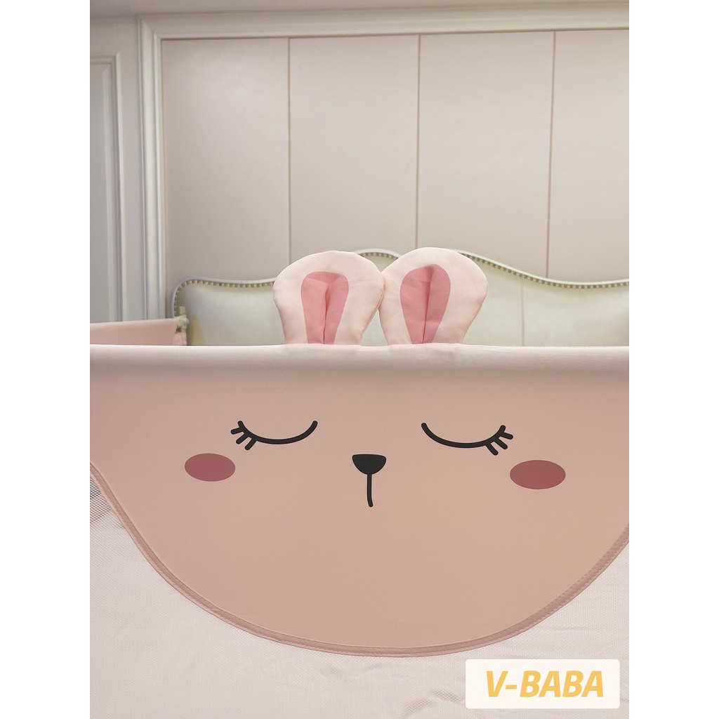 Thanh Chắn Giường V-Baby KL PLus & N1 Nâng Hạ 1 Bên (1 THANH 1 MẶT)