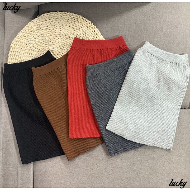 Chân Váy Len Dáng Dài Thời Trang Xuân Thu 2022 Mới Cho Bé Gái