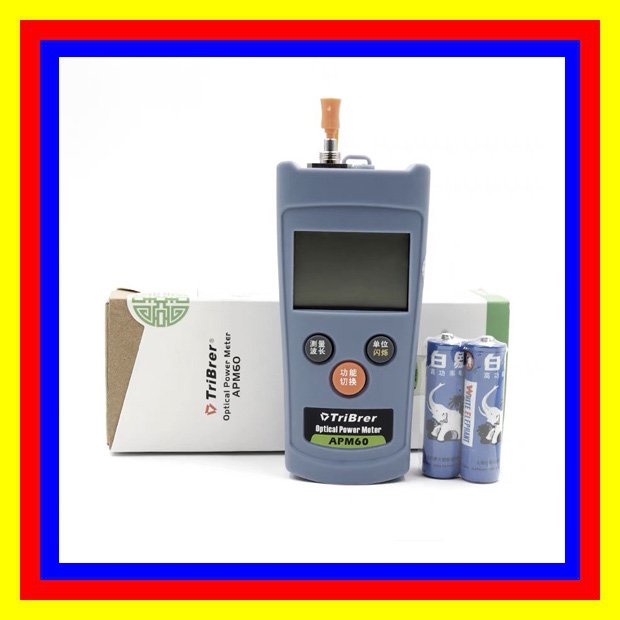 Máy đo công suất quang mini với độ chính xác cao TriBrer APM60- Hàng chính hãng