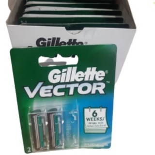 Vỉ 2 Lưỡi dao cạo thay thế Gillette Vector
