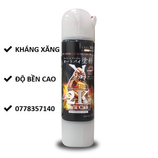 2k01 sơn xịt samurai màu trong