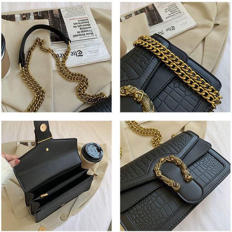 MISCHA Túi Xách Đeo Vai Phong Cách Thời Trang Thu Đông Mới Cho Nữ