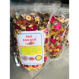 500gr Trà sâm quế đủ vị mát gan,thải độc ,tim mạch tốt