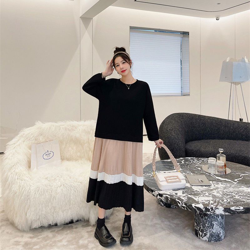 [Giao Ngay] Áo Khoác Sweater Tay Dài Cỡ Lớn Thời Trang Mùa Thu Cho Nữ Sinh