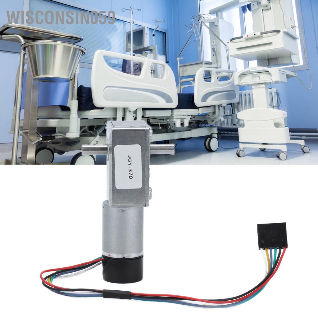 [Hàng Sẵn] Bộ mã hóa JGY-370 giảm tốc độ điện, ốc tua-bin, máy đo tốc độ thấp, trục trục kép, trục 14mm, trục DC24V. 【Wisconsin059】