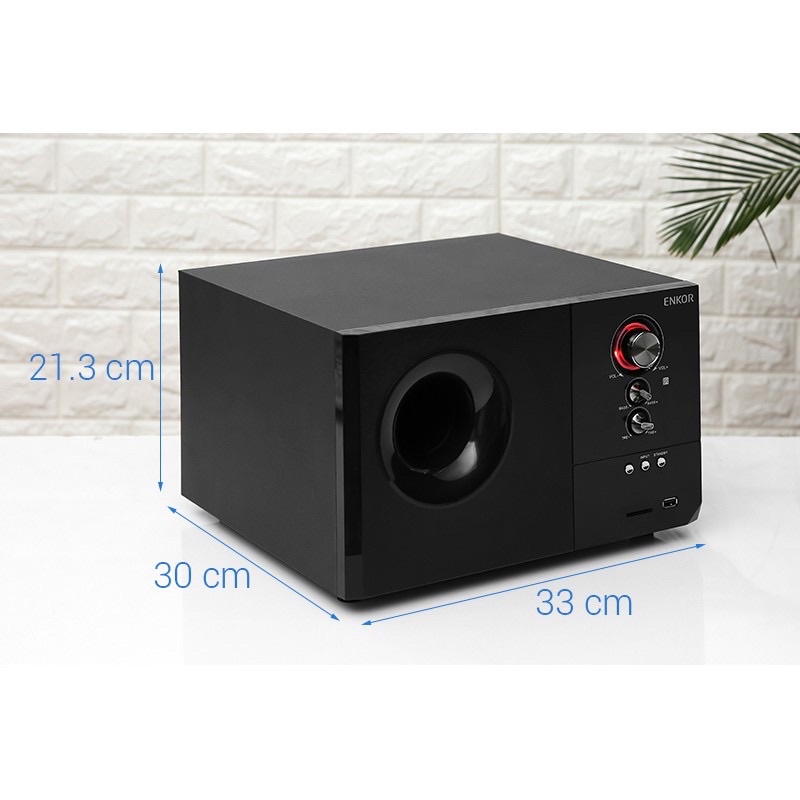 Loa vi tính Enkor s2880 đen