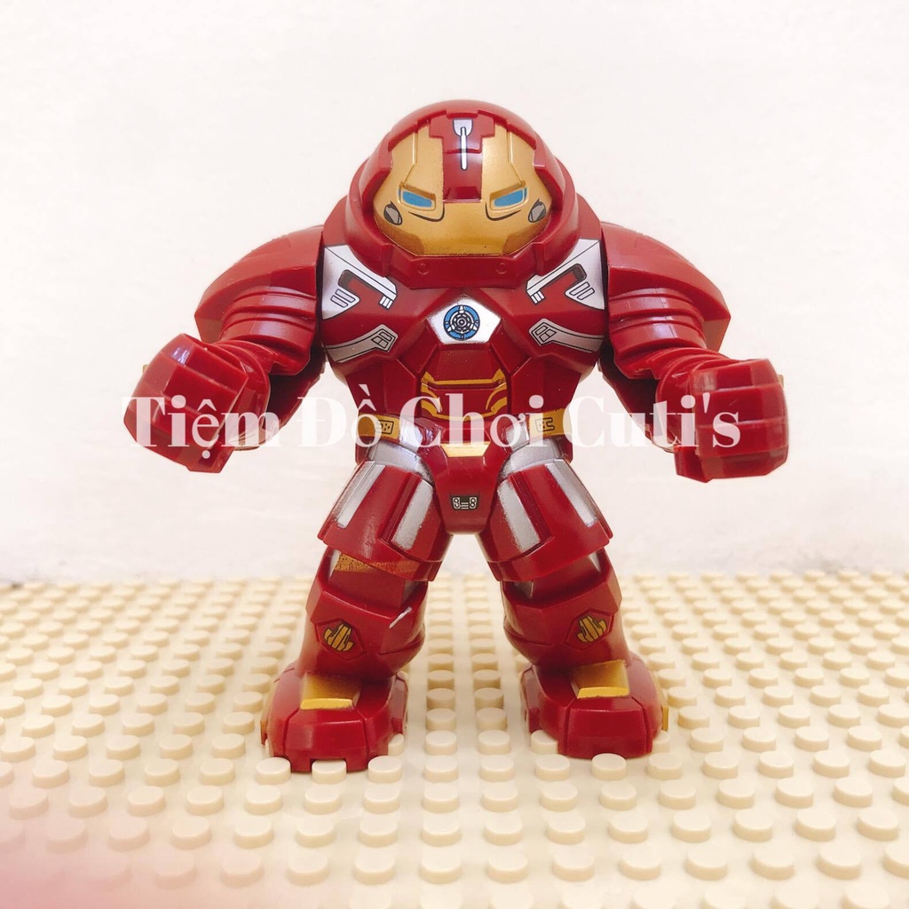 Đồ chơi lắp ráp mô hình Minifigures size lớn Hulkbuster Iron Man cho bé – Biệt đội siêu anh hùng The Avengers