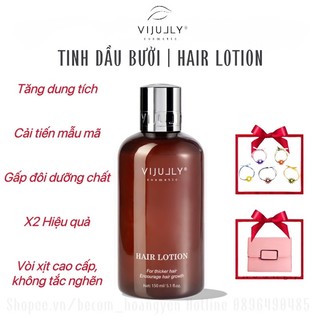 [Chính Hãng] Tinh Dầu Bưởi ViJully KÍCH MỌC TÓC - GIẢM RỤNG TÓC - GIÚP TÓC NHANH DÀI Từ 100% Thiên Nhiên