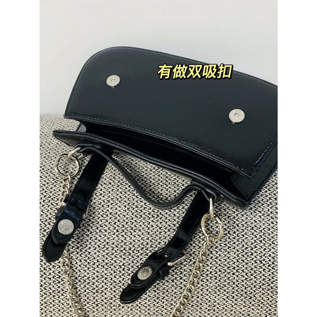 Túi Xách Da Bóng Dáng Vuông Nhỏ Thời Trang Cao Cấp Cho Nữ