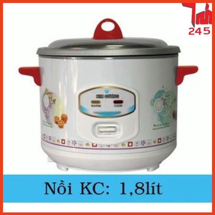 Nồi cơm điện nắp rời Kim Cương KC-1.8L KC-1.8 Lít