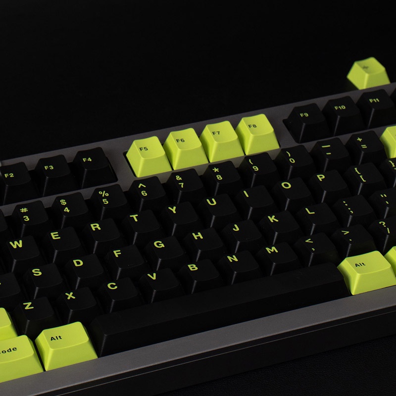 Ymx Nắp Bàn Phím Cơ Biểu Tượng Poison Màu Xanh Lá Và Đen Tùy Chỉnh Cá Tính Dành Cho Bàn Phím Cơ