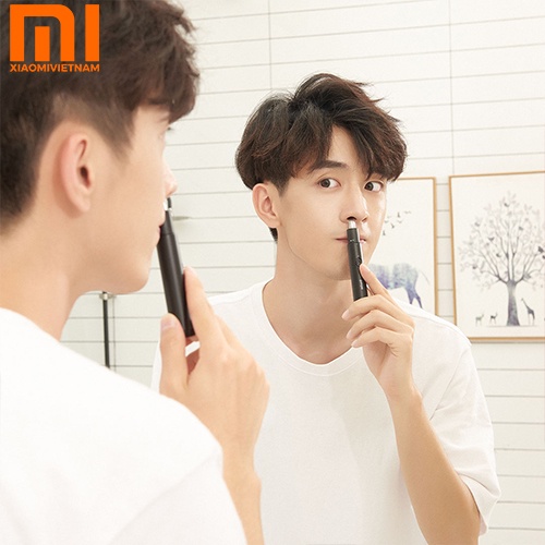 Máy cắt tỉa lông mũi Xiaomi Showsee C1-BK động cơ cao cấp, dễ dàng vệ sinh, sử dung 1 viên pin AAA