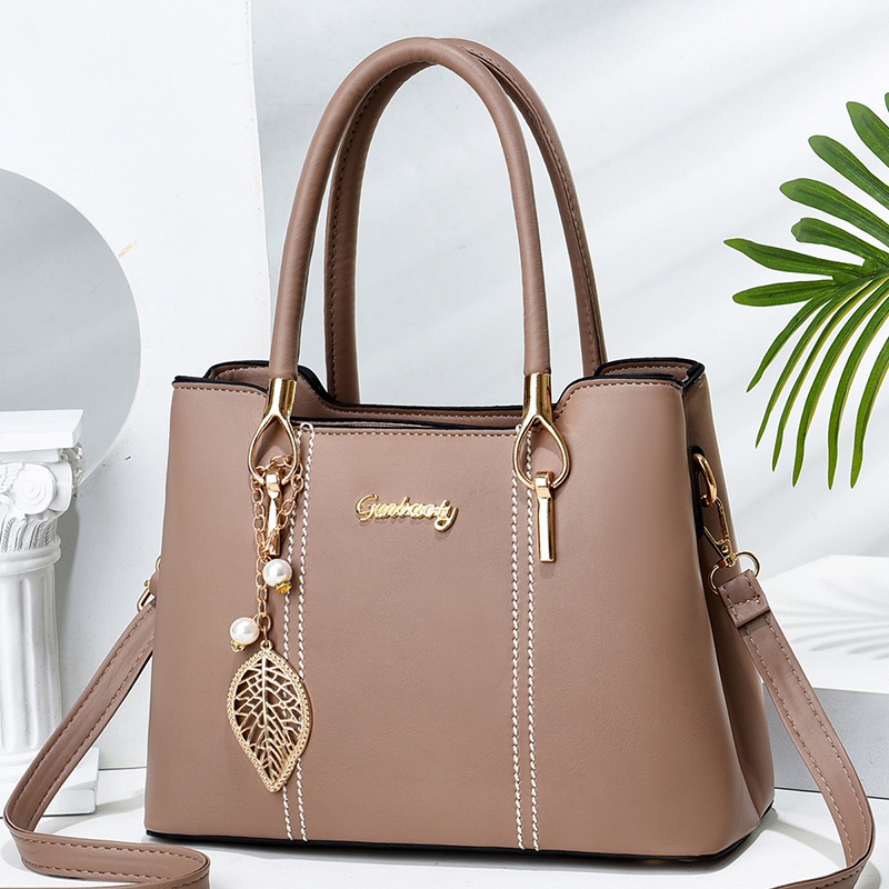 Túi Đeo Vai Sức Chứa Lớn Phong Cách Hàn Quốc Đơn Giản Cho Nữ