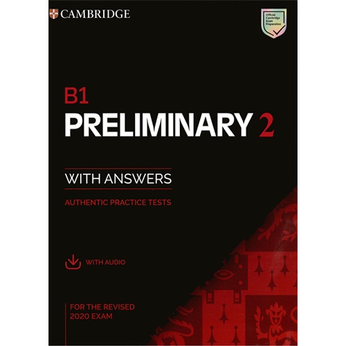 Cambridge B1 Preliminary 2 with answers