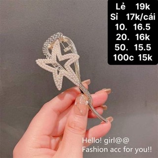 Kẹp tóc kiểu gài hình sao biển