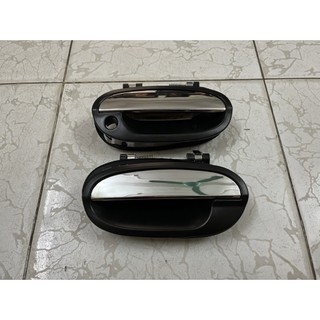 Tay mở cửa ngoài Mạ Crom Chervolet Spark 09-11