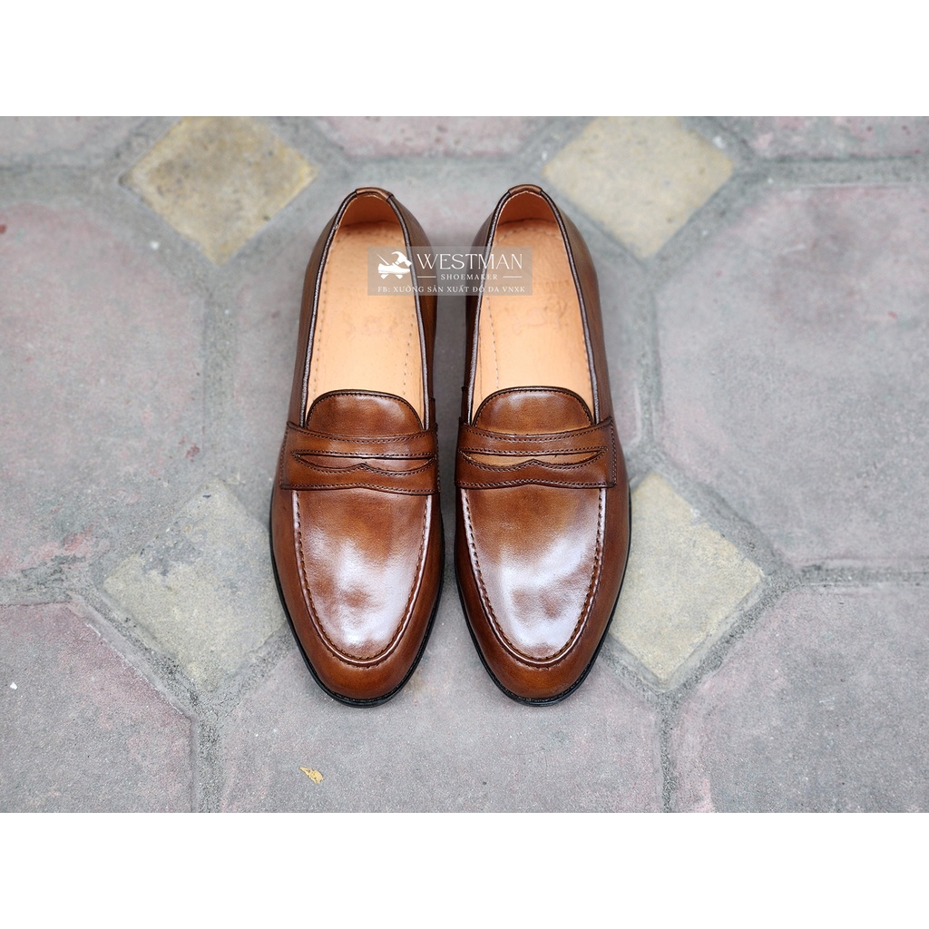Giày Lười Loafer Da Thật Westman W0002 VB