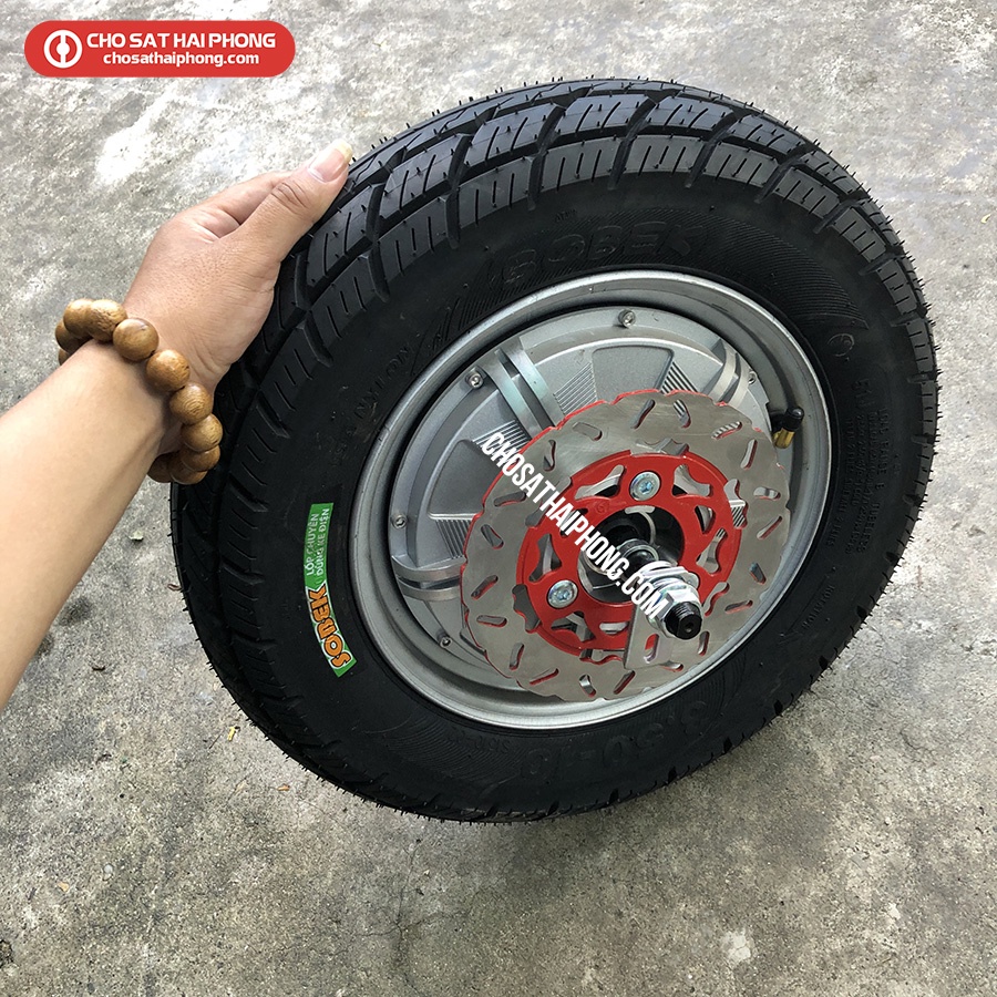 Bộ chuyển đổi xe máy Attila thành xe điện 800w - Chợ Sắt Hải Phòng