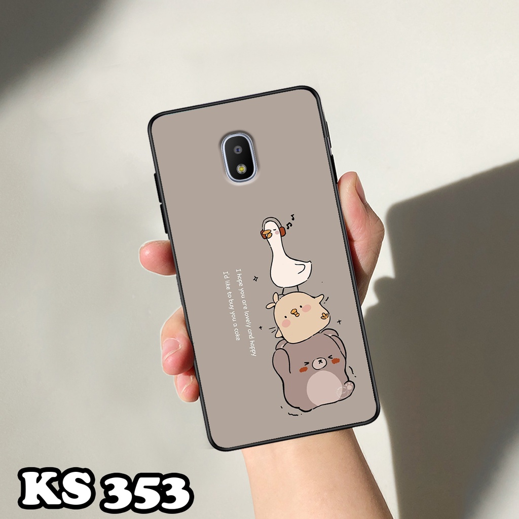 Ốp lưng Samsung J5 Prime - J5 Pro - J5 2015 - J5 2016 - Ốp Samsung in hình Cat&amp;Bear đáng yêu - Chất liệu TPU siêu bền