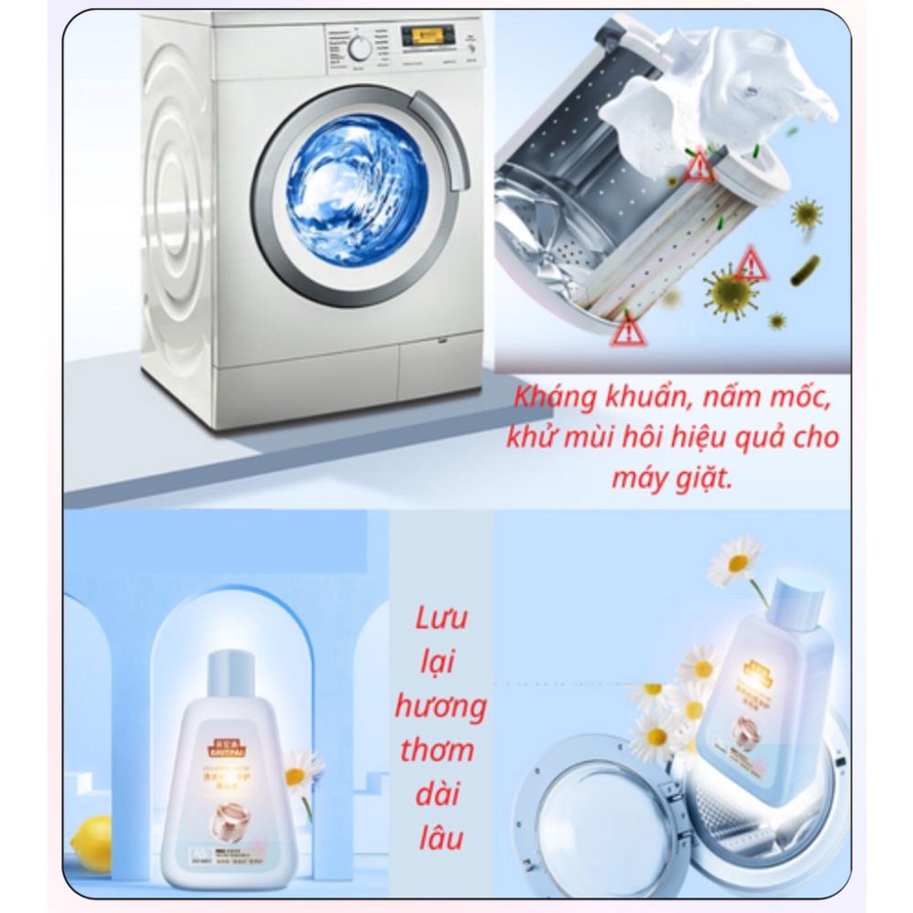 Vệ sinh lồng máy giặt, Nước tẩy lồng máy giặt - Chính hãng - Chỉ sau 1 lần giặt tẩy