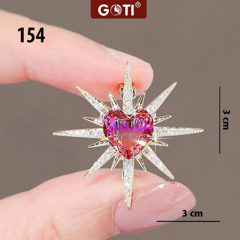 GOTI - Tag Cài Áo Cao Cấp Hình Mèo Nhỏ Đẹp Thanh Lịch Phụ Kiện Trang Trí Dành Cho Nữ