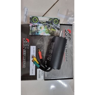 Motor tàu đua SSS 4082 2000kv chạy pin 6s 22.2v cho tàu đua size lớn 80 100cm