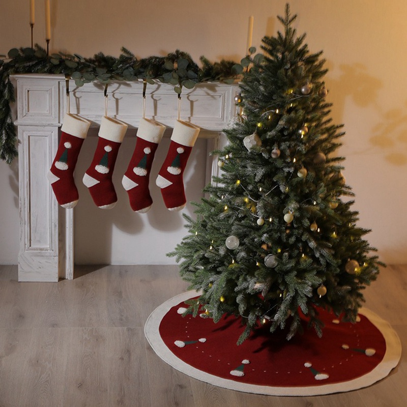 Thảm Dệt Kim 3D 48 Inch Trang Trí Cây Thông Giáng Sinh