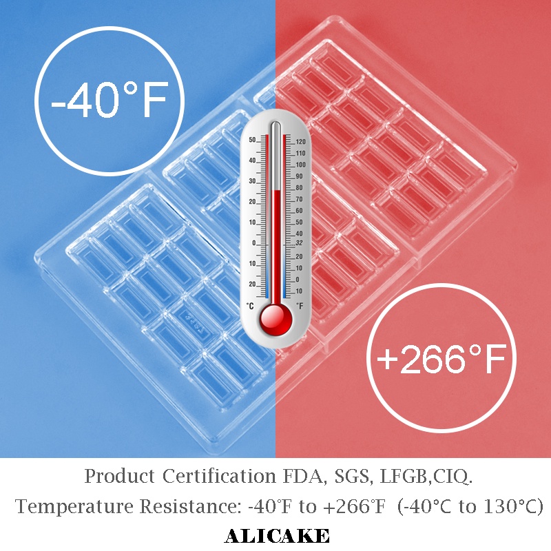 Khuôn Làm Socola Bằng Polycarbonate Chuyên Nghiệp